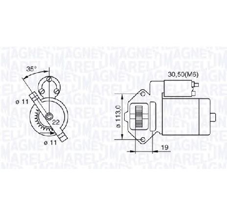 Starter MAGNETI MARELLI 063280031010</br>Piesa auto pentru Sistem pornire Starter MAGNETI MARELLI 063280031010</br>Piesa auto pentru Sistem pornire