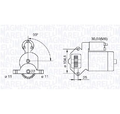 Starter MAGNETI MARELLI 063280032010</br>Piesa auto pentru Sistem pornire Starter MAGNETI MARELLI 063280032010</br>Piesa auto pentru Sistem pornire