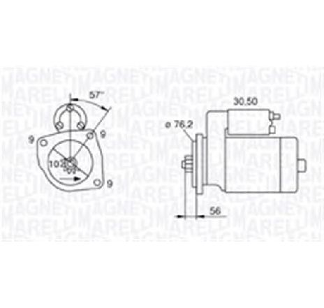 Starter MAGNETI MARELLI 063720005010</br>Piesa auto pentru Sistem pornire Starter MAGNETI MARELLI 063720005010</br>Piesa auto pentru Sistem pornire