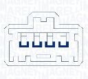 Mecanism actionare geam MAGNETI MARELLI 350103474000