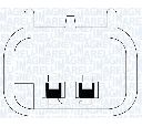 Mecanism actionare geam MAGNETI MARELLI 350103528000</br>Piesa auto pentru Echipament interior