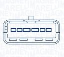 Mecanism actionare geam MAGNETI MARELLI 350103723000