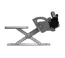 Mecanism actionare geam MAGNETI MARELLI 350103947000</br>Piesa auto pentru Echipament interior