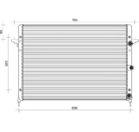 Radiator, racire motor MAGNETI MARELLI 350213106009</br>Piesa auto pentru Radiator racire apa/ ulei Radiator, racire motor MAGNETI MARELLI 350213106009</br>Piesa auto pentru Radiator racire apa/ ulei
