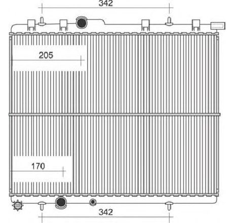 Radiator, racire motor MAGNETI MARELLI 350213107800</br>Piesa auto pentru Radiator racire apa/ ulei Radiator, racire motor MAGNETI MARELLI 350213107800</br>Piesa auto pentru Radiator racire apa/ ulei