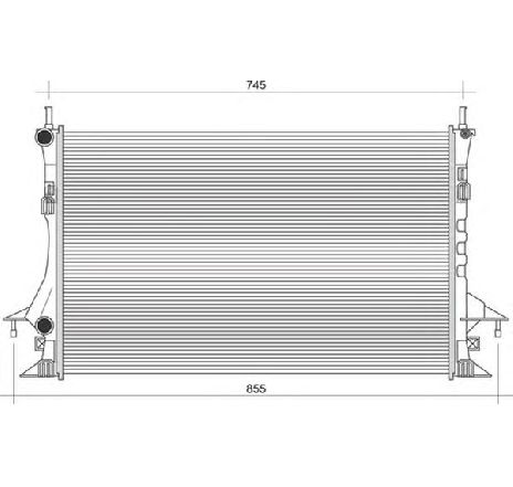 Radiator, racire motor MAGNETI MARELLI 350213113400</br>Piesa auto pentru Radiator racire apa/ ulei Radiator, racire motor MAGNETI MARELLI 350213113400</br>Piesa auto pentru Radiator racire apa/ ulei