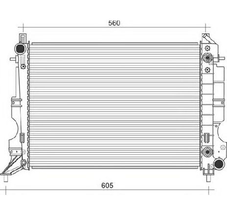 Radiator, racire motor MAGNETI MARELLI 350213114600</br>Piesa auto pentru Radiator racire apa/ ulei Radiator, racire motor MAGNETI MARELLI 350213114600</br>Piesa auto pentru Radiator racire apa/ ulei