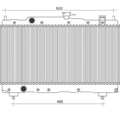Radiator, racire motor MAGNETI MARELLI 350213116200</br>Piesa auto pentru Radiator racire apa/ ulei Radiator, racire motor MAGNETI MARELLI 350213116200</br>Piesa auto pentru Radiator racire apa/ ulei