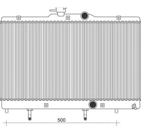 Radiator, racire motor MAGNETI MARELLI 350213116400</br>Piesa auto pentru Radiator racire apa/ ulei Radiator, racire motor MAGNETI MARELLI 350213116400</br>Piesa auto pentru Radiator racire apa/ ulei