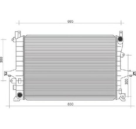 Radiator, racire motor MAGNETI MARELLI 350213117100</br>Piesa auto pentru Radiator racire apa/ ulei Radiator, racire motor MAGNETI MARELLI 350213117100</br>Piesa auto pentru Radiator racire apa/ ulei