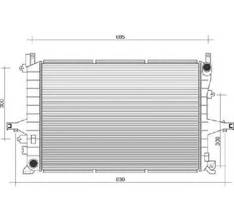 Radiator, racire motor MAGNETI MARELLI 350213117200</br>Piesa auto pentru Radiator racire apa/ ulei Radiator, racire motor MAGNETI MARELLI 350213117200</br>Piesa auto pentru Radiator racire apa/ ulei