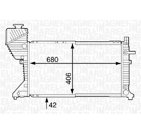 Radiator, racire motor MAGNETI MARELLI 350213123300</br>Piesa auto pentru Radiator racire apa/ ulei Radiator, racire motor MAGNETI MARELLI 350213123300</br>Piesa auto pentru Radiator racire apa/ ulei