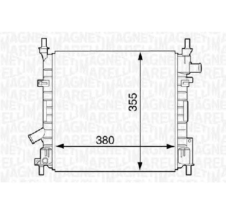 Radiator, racire motor MAGNETI MARELLI 350213124300</br>Piesa auto pentru Radiator racire apa/ ulei Radiator, racire motor MAGNETI MARELLI 350213124300</br>Piesa auto pentru Radiator racire apa/ ulei