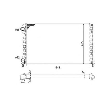 Radiator, racire motor MAGNETI MARELLI 350213178003</br>Piesa auto pentru Radiator racire apa/ ulei Radiator, racire motor MAGNETI MARELLI 350213178003</br>Piesa auto pentru Radiator racire apa/ ulei