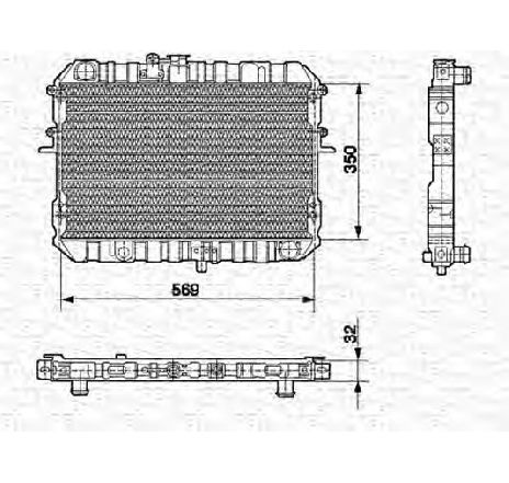 Radiator, racire motor MAGNETI MARELLI 350213517000</br>Piesa auto pentru Radiator racire apa/ ulei Radiator, racire motor MAGNETI MARELLI 350213517000</br>Piesa auto pentru Radiator racire apa/ ulei