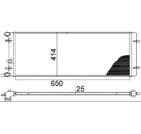Radiator, racire motor MAGNETI MARELLI 350213803000</br>Piesa auto pentru Radiator racire apa/ ulei Radiator, racire motor MAGNETI MARELLI 350213803000</br>Piesa auto pentru Radiator racire apa/ ulei