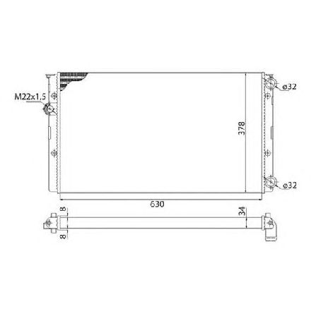 Radiator, racire motor MAGNETI MARELLI 350213809003</br>Piesa auto pentru Radiator racire apa/ ulei Radiator, racire motor MAGNETI MARELLI 350213809003</br>Piesa auto pentru Radiator racire apa/ ulei