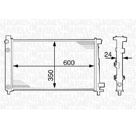 Radiator, racire motor MAGNETI MARELLI 350213823000</br>Piesa auto pentru Radiator racire apa/ ulei Radiator, racire motor MAGNETI MARELLI 350213823000</br>Piesa auto pentru Radiator racire apa/ ulei