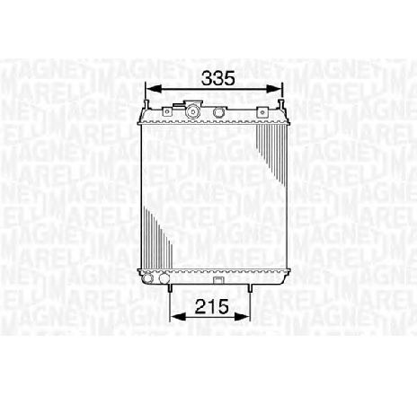 Radiator, racire motor MAGNETI MARELLI 350213827000</br>Piesa auto pentru Radiator racire apa/ ulei Radiator, racire motor MAGNETI MARELLI 350213827000</br>Piesa auto pentru Radiator racire apa/ ulei