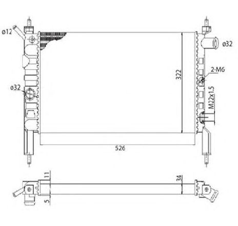 Radiator, racire motor MAGNETI MARELLI 350213831003</br>Piesa auto pentru Radiator racire apa/ ulei Radiator, racire motor MAGNETI MARELLI 350213831003</br>Piesa auto pentru Radiator racire apa/ ulei