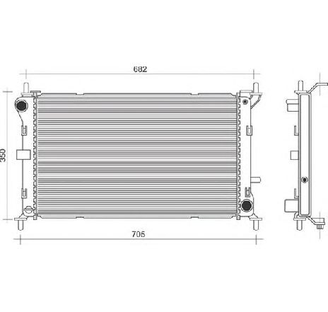 Radiator, racire motor MAGNETI MARELLI 350213910000</br>Piesa auto pentru Radiator racire apa/ ulei Radiator, racire motor MAGNETI MARELLI 350213910000</br>Piesa auto pentru Radiator racire apa/ ulei