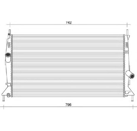Radiator, racire motor MAGNETI MARELLI 350213920000</br>Piesa auto pentru Radiator racire apa/ ulei Radiator, racire motor MAGNETI MARELLI 350213920000</br>Piesa auto pentru Radiator racire apa/ ulei