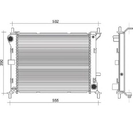 Radiator, racire motor MAGNETI MARELLI 350213946000</br>Piesa auto pentru Radiator racire apa/ ulei Radiator, racire motor MAGNETI MARELLI 350213946000</br>Piesa auto pentru Radiator racire apa/ ulei