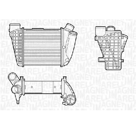 Intercooler, compresor MAGNETI MARELLI 351319201180</br>Piesa auto pentru Turbocompressor Intercooler, compresor MAGNETI MARELLI 351319201180</br>Piesa auto pentru Turbocompressor