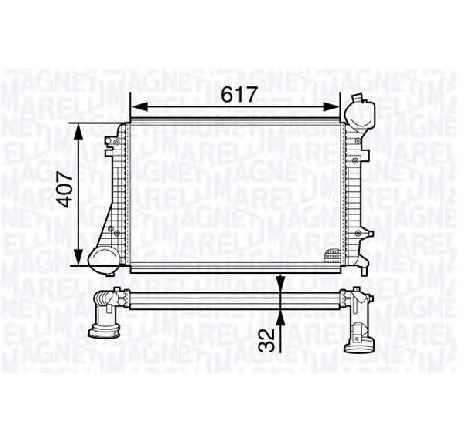 Intercooler, compresor MAGNETI MARELLI 351319202010</br>Piesa auto pentru Turbocompressor Intercooler, compresor MAGNETI MARELLI 351319202010</br>Piesa auto pentru Turbocompressor
