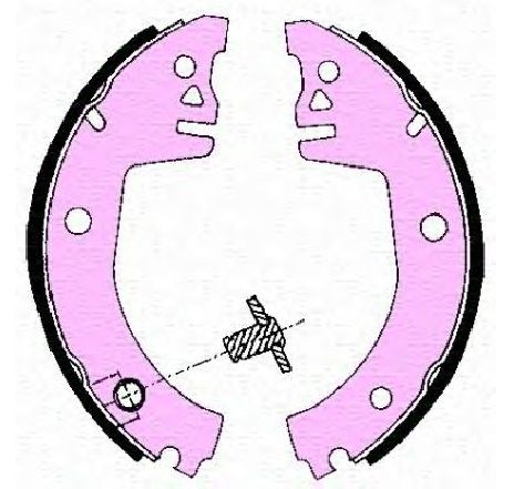 Sabot frana MAGNETI MARELLI 360219192090</br>Piesa auto pentru Frana tambur Sabot frana MAGNETI MARELLI 360219192090</br>Piesa auto pentru Frana tambur