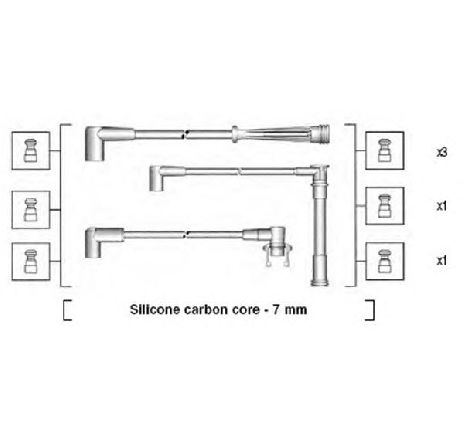 Set cablaj aprinder MAGNETI MARELLI 941145280725</br>Piesa auto pentru Categorii Set cablaj aprinder MAGNETI MARELLI 941145280725</br>Piesa auto pentru Categorii