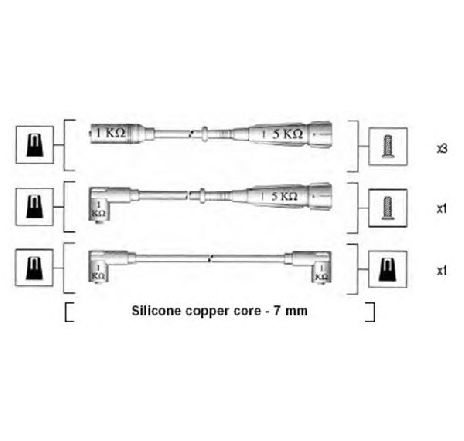 Set cablaj aprinder MAGNETI MARELLI 941175070750</br>Piesa auto pentru Categorii Set cablaj aprinder MAGNETI MARELLI 941175070750</br>Piesa auto pentru Categorii