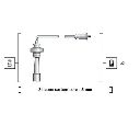 Set cablaj aprinder MAGNETI MARELLI 941318111192</br>Piesa auto pentru Aprindere scanteie/incandescenta