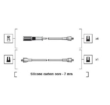 Set cablaj aprinder MAGNETI MARELLI 941318111265</br>Piesa auto pentru Aprindere scanteie/incandescenta Set cablaj aprinder MAGNETI MARELLI 941318111265</br>Piesa auto pentru Aprindere scanteie/incandescenta
