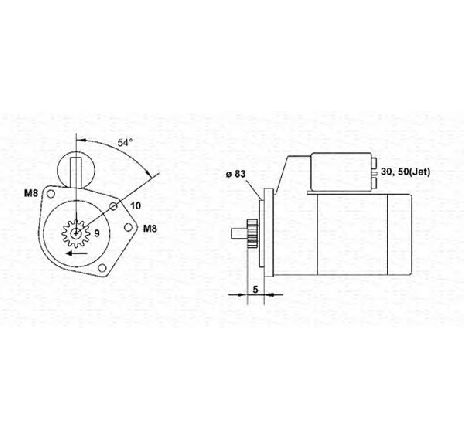 Starter MAGNETI MARELLI 943251340010</br>Piesa auto pentru Sistem pornire Starter MAGNETI MARELLI 943251340010</br>Piesa auto pentru Sistem pornire