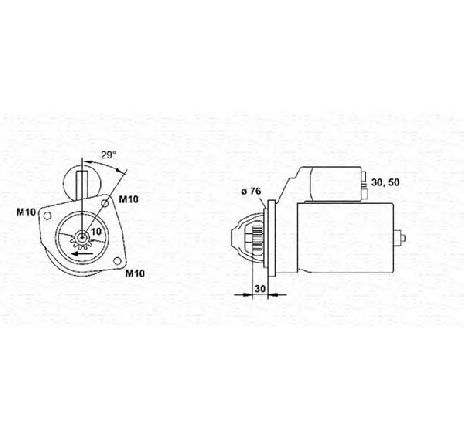 Starter MAGNETI MARELLI 943253102010</br>Piesa auto pentru Sistem pornire Starter MAGNETI MARELLI 943253102010</br>Piesa auto pentru Sistem pornire