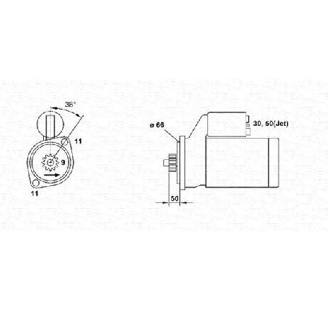 Starter MAGNETI MARELLI 943253107010</br>Piesa auto pentru Sistem pornire Starter MAGNETI MARELLI 943253107010</br>Piesa auto pentru Sistem pornire